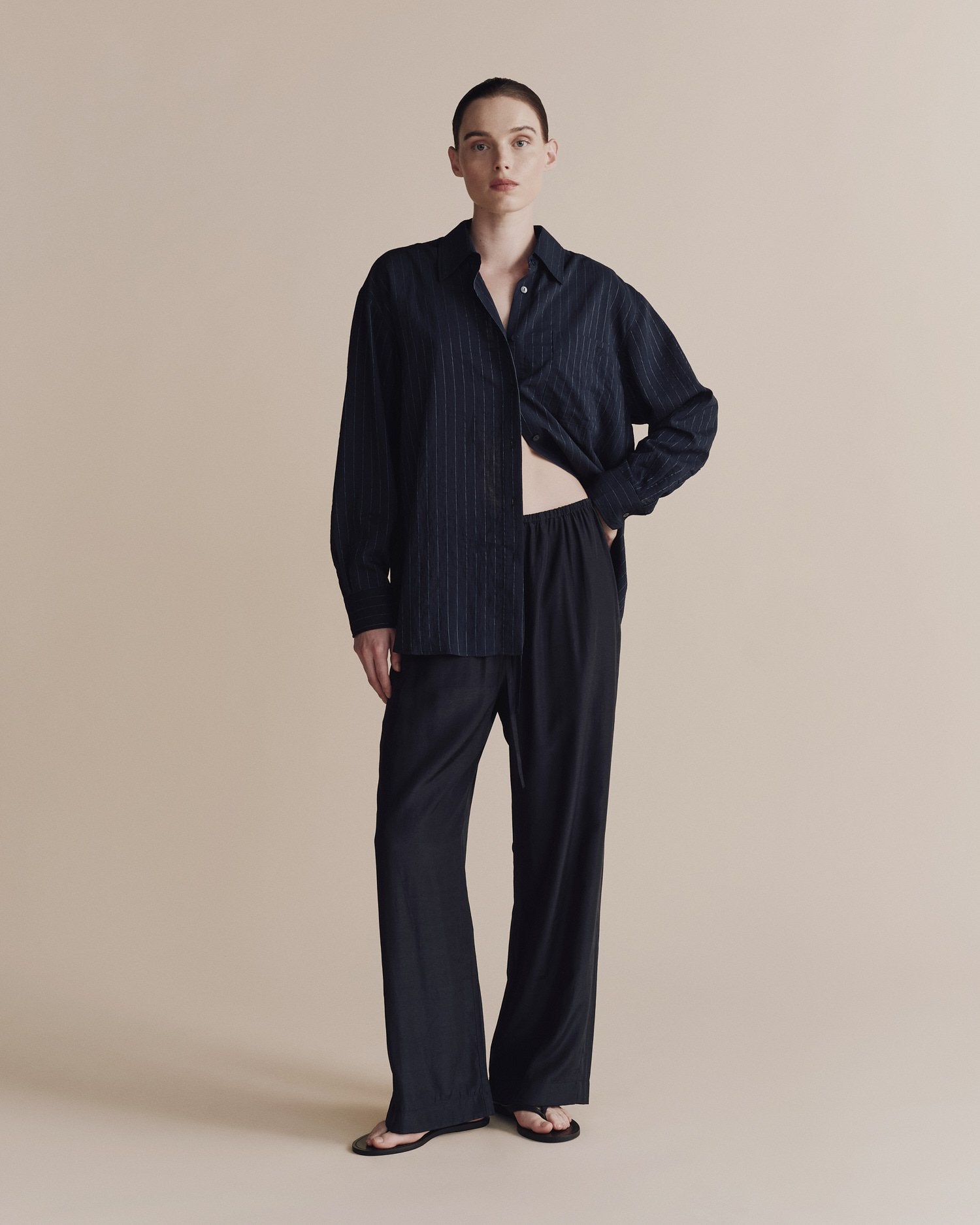 Stripe Oversized Shirt