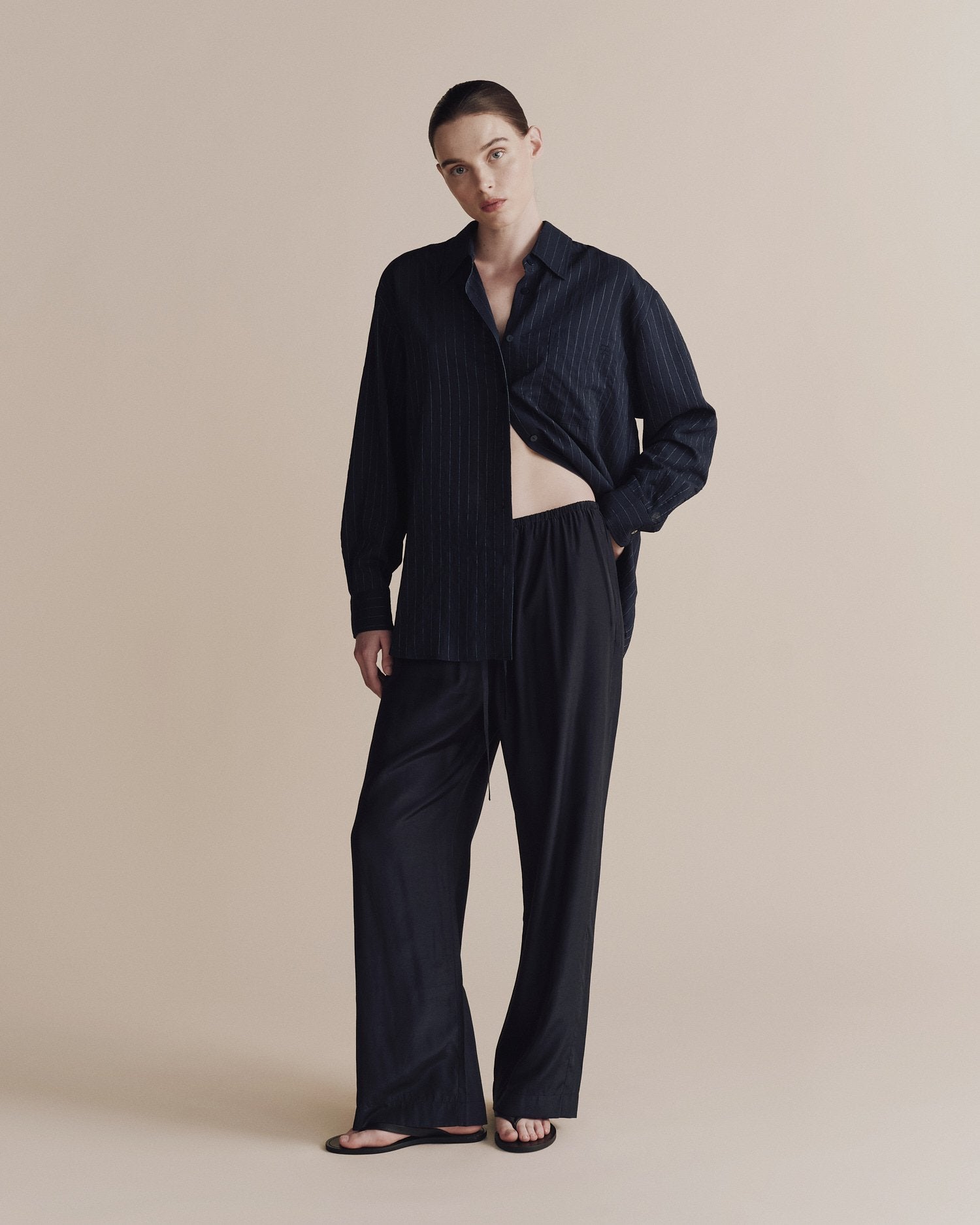 Stripe Oversized Shirt