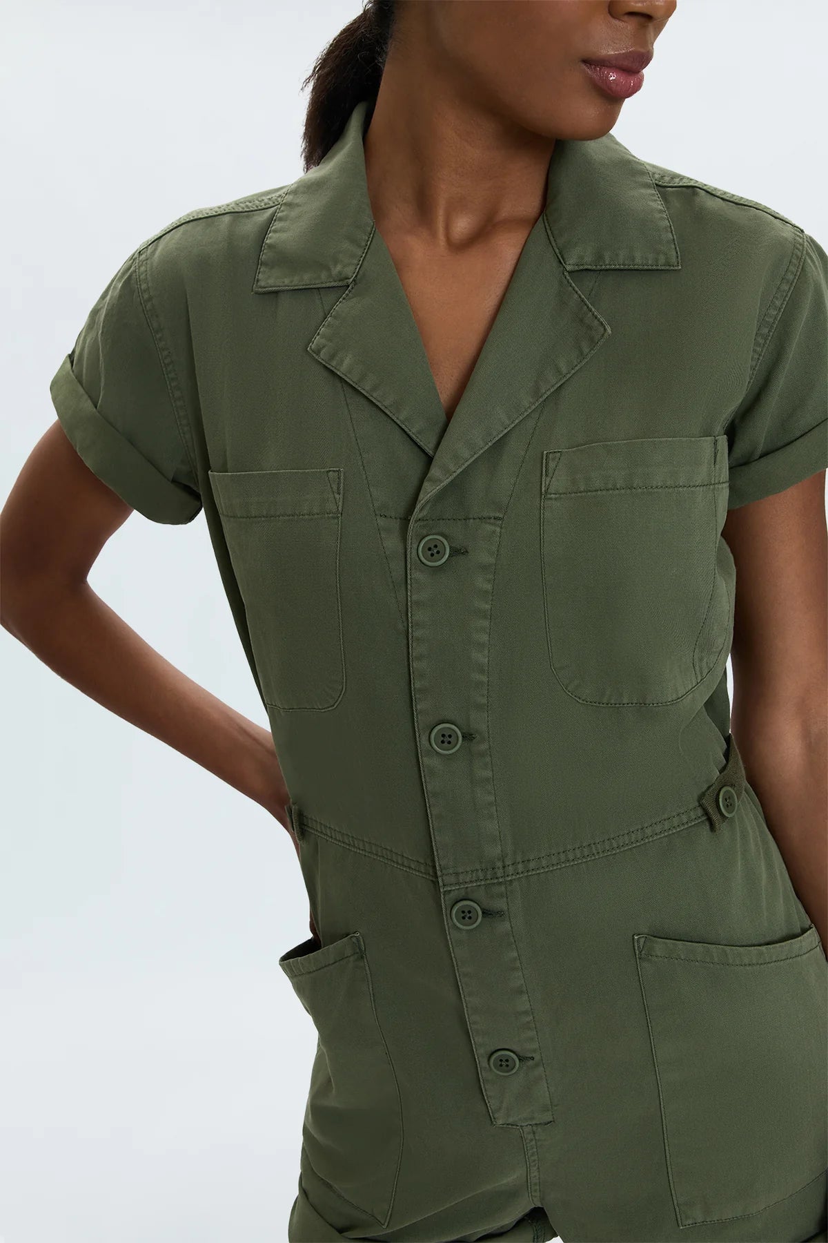 Parkershort Sleeve Romper