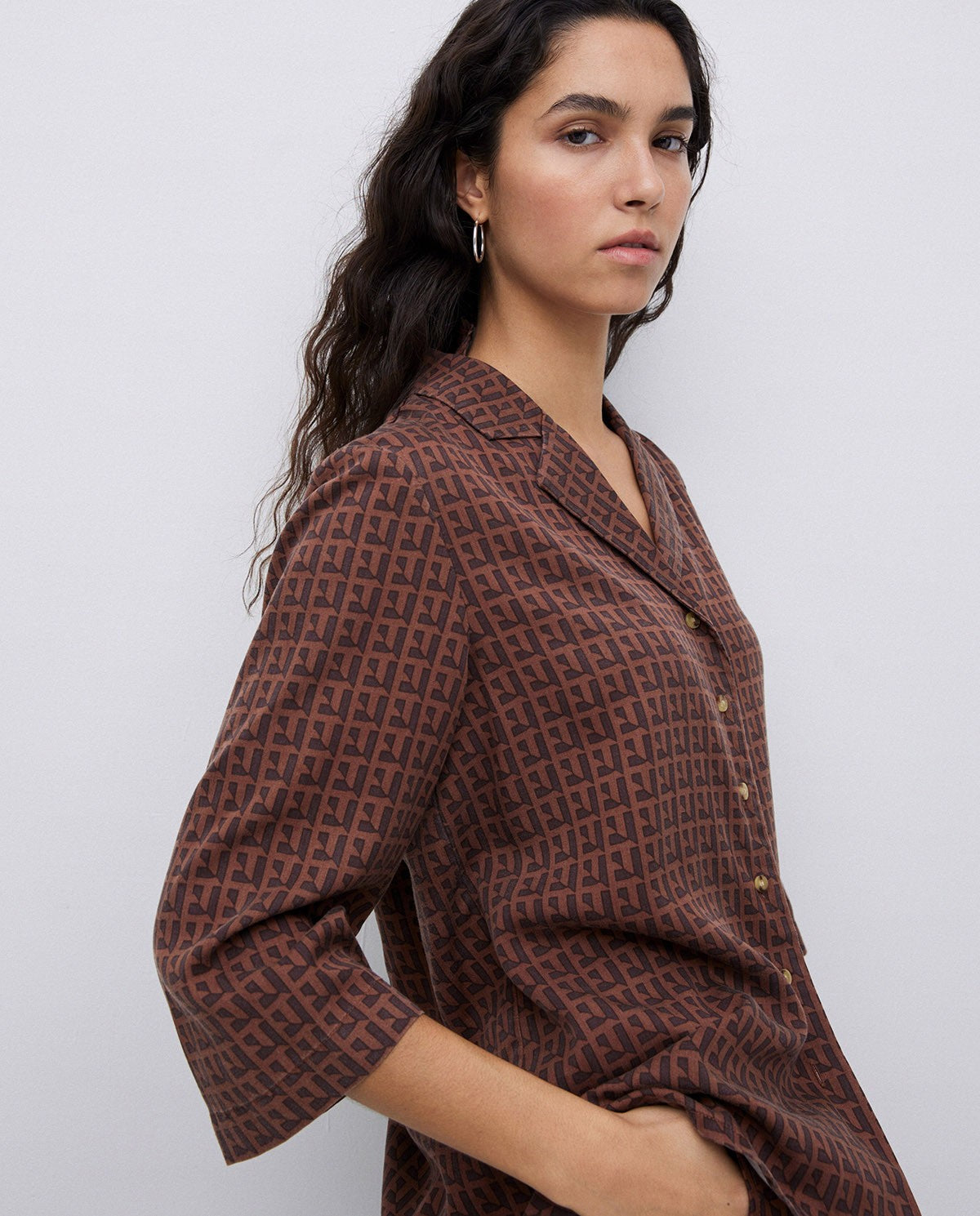 Lapel Collar Shirt