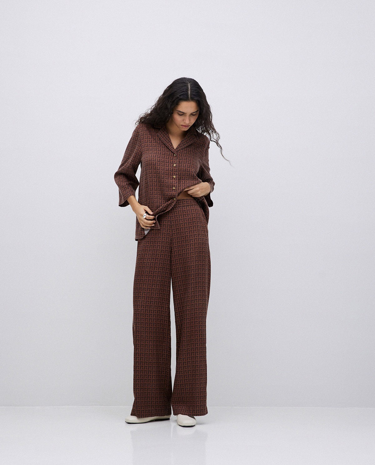 Wide Leg Trouser