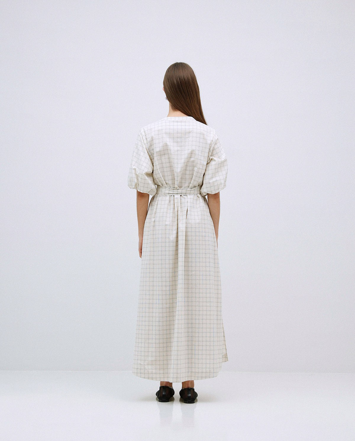 Long Plaid Dress