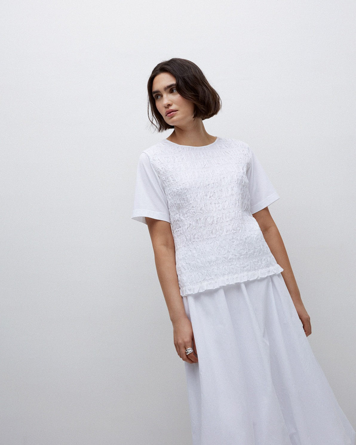 Poplin Balloon Skirt
