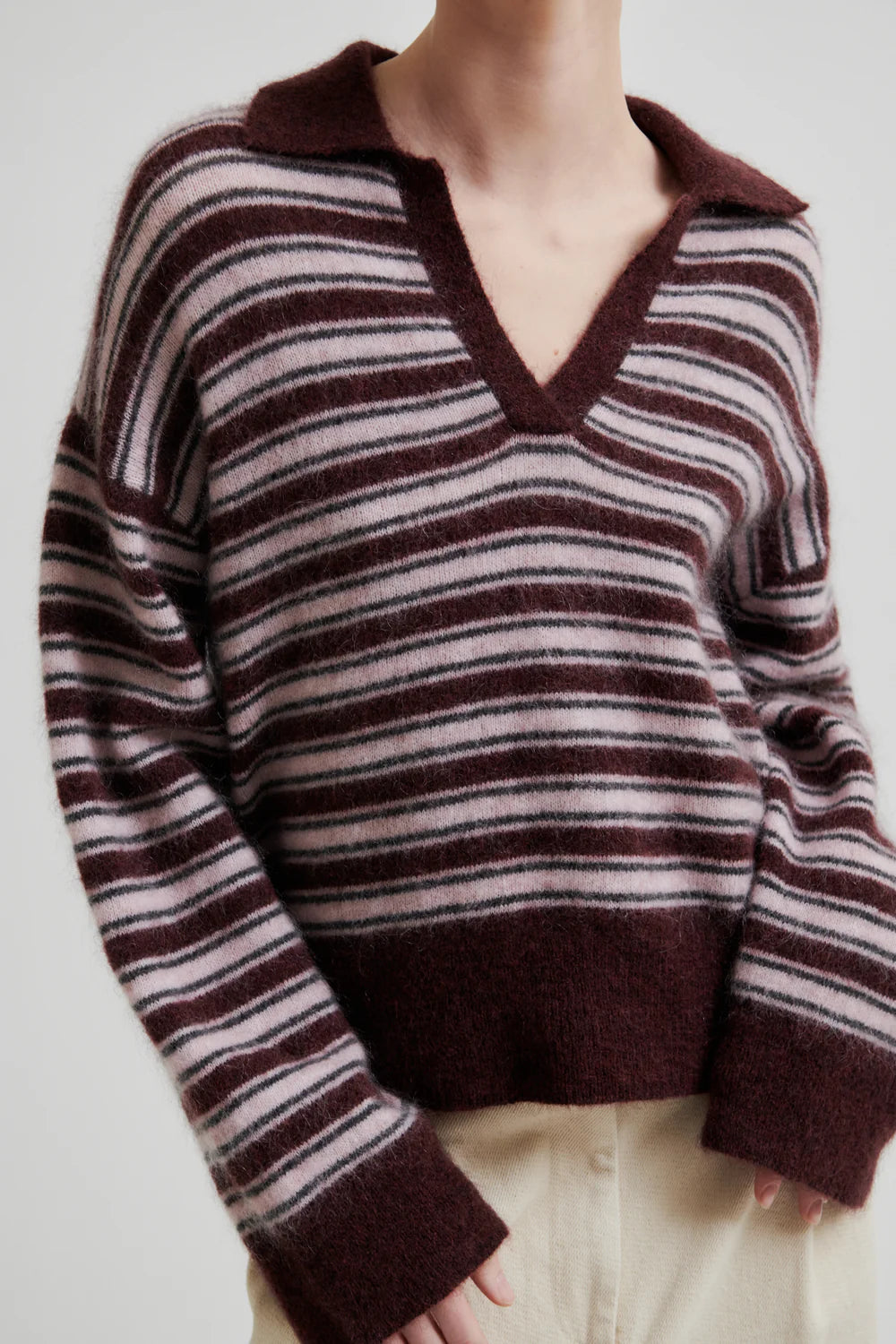Vienna Knit Collar Sweater