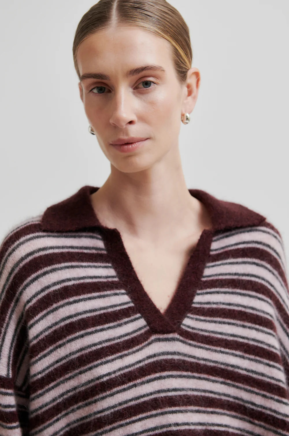 Vienna Knit Collar Sweater