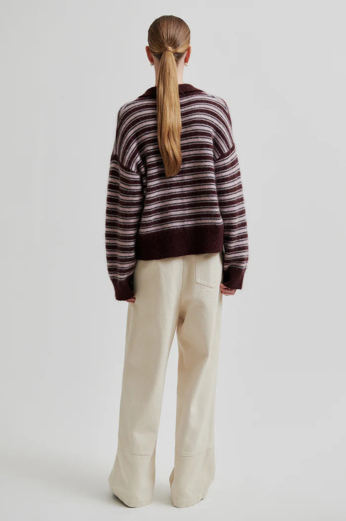 Vienna Knit Collar Sweater