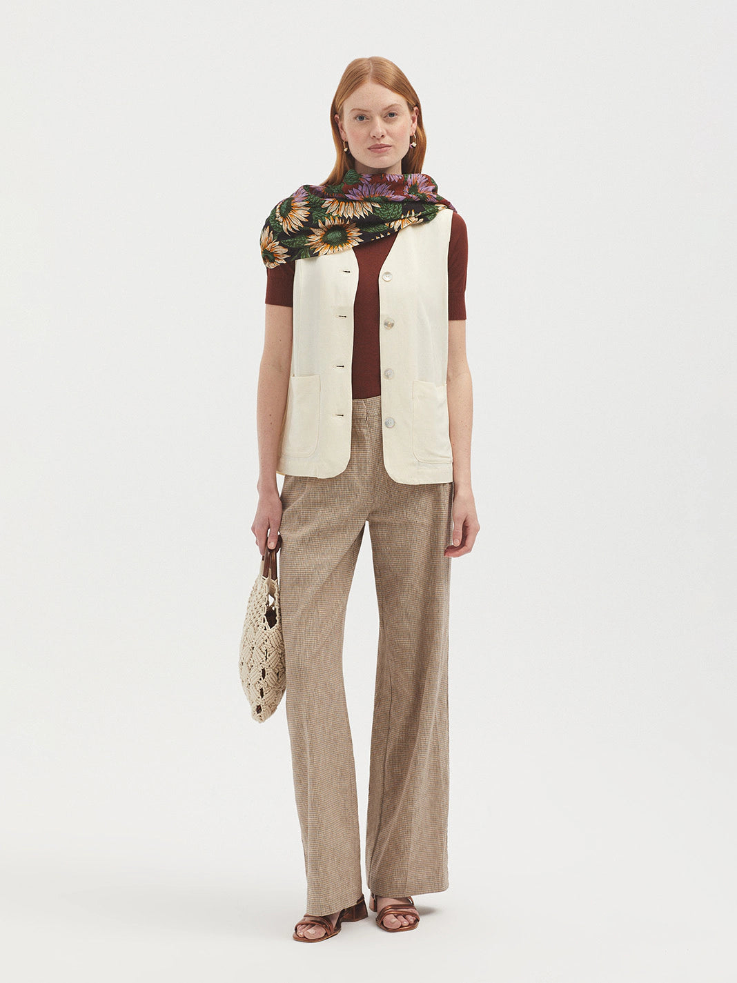 Basic Linen Vest