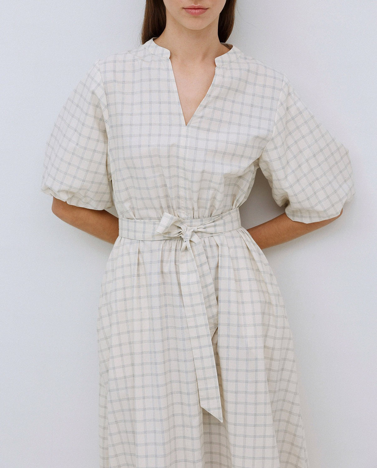 Long Plaid Dress