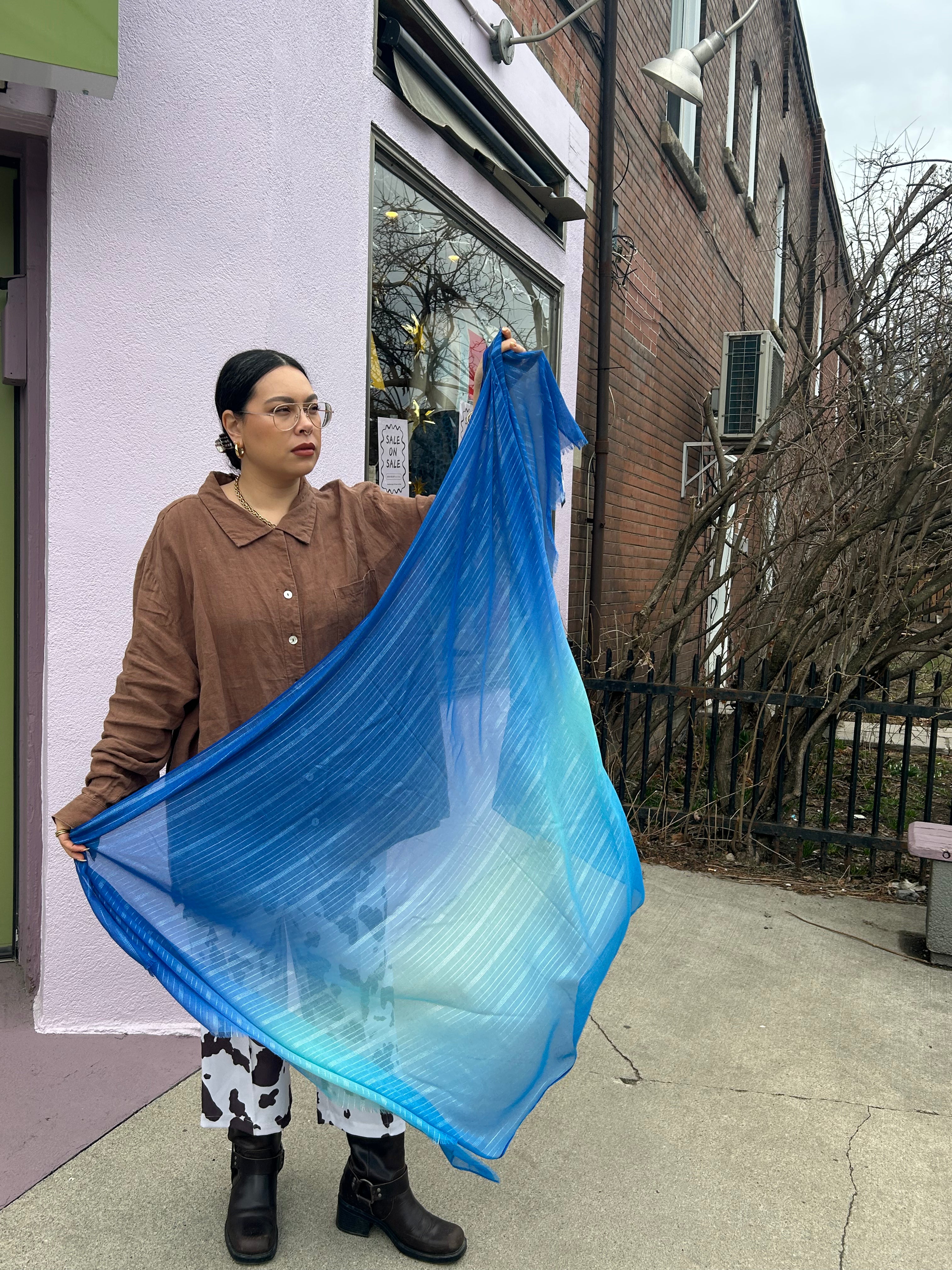 Ombre Shimmer Wrap
