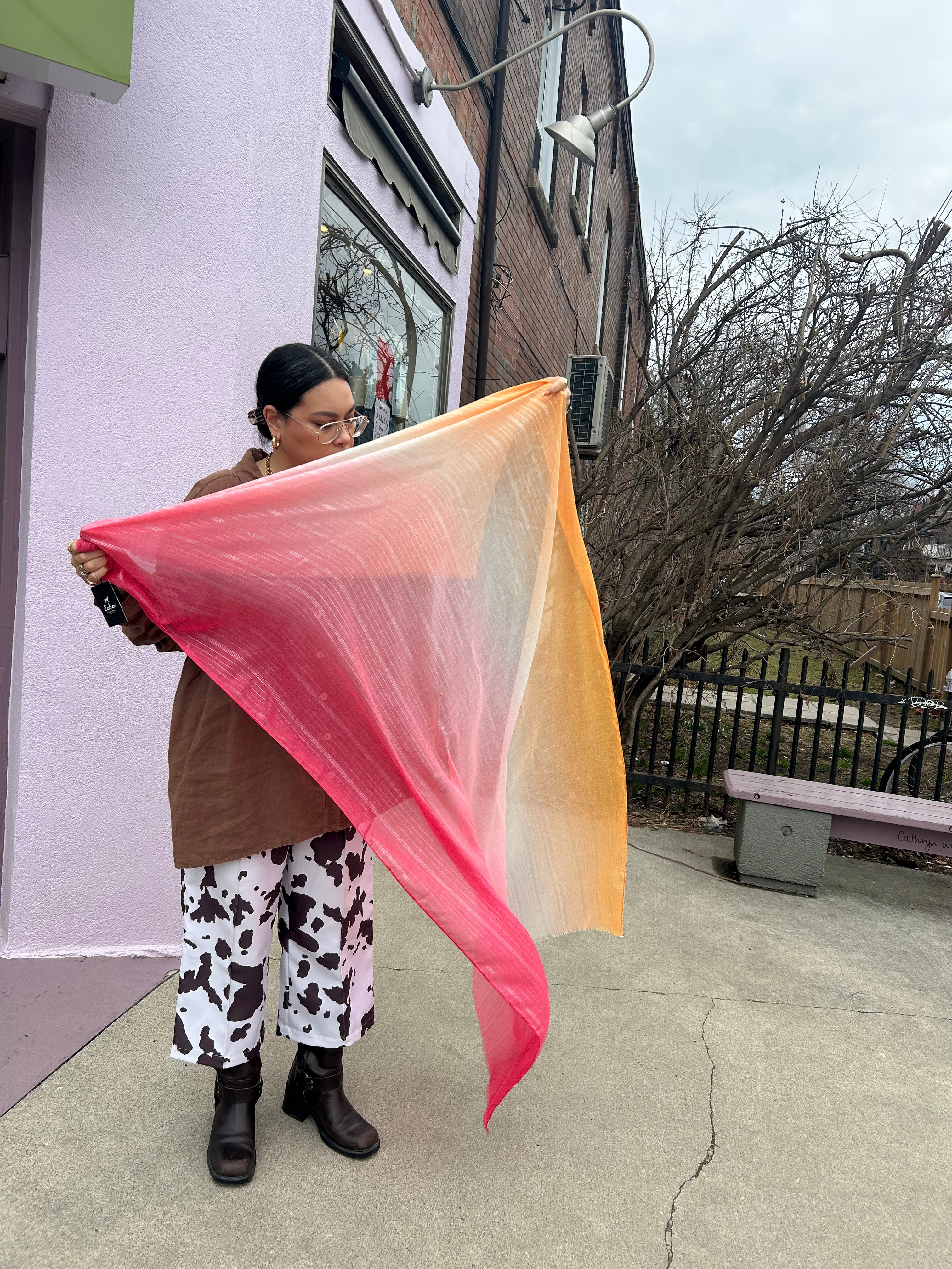 Ombre Shimmer Wrap