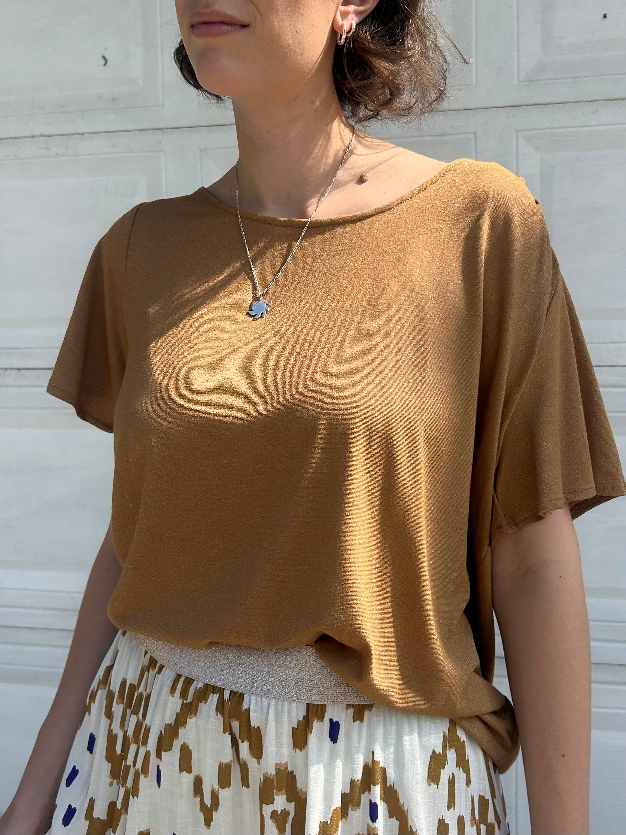 Boatneck Loose Tee