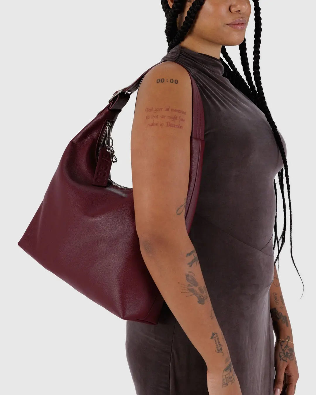 Recycled Leather Shoulder Bag