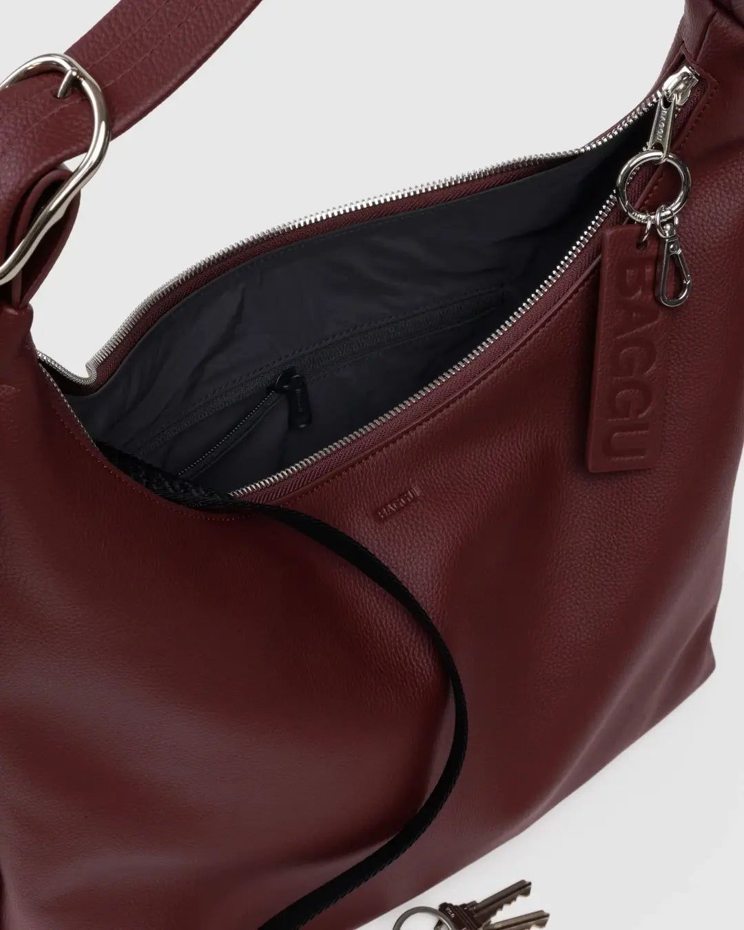 Recycled Leather Shoulder Bag