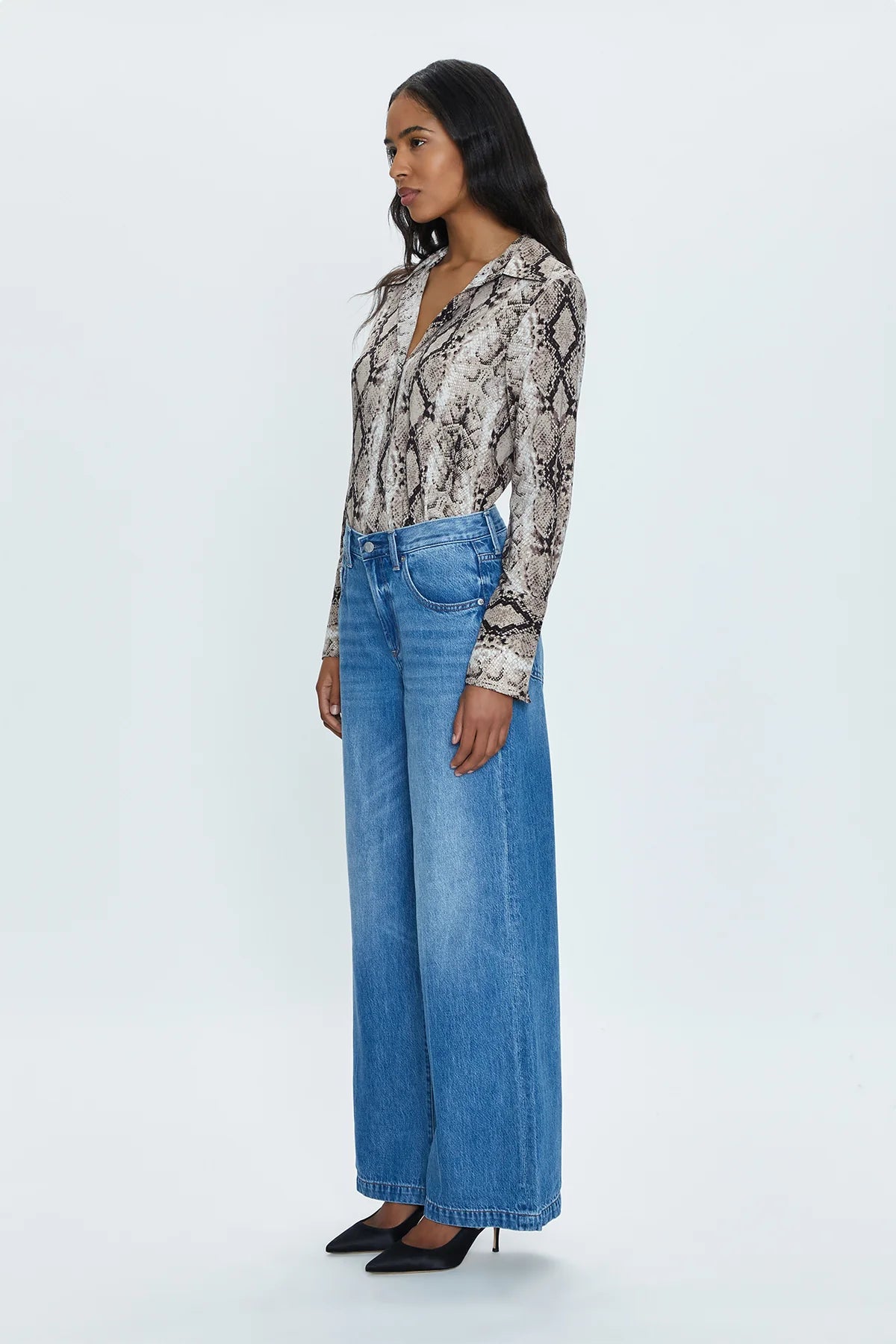 Jadyn Low Slung Palazzo Pant