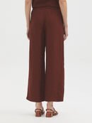 Flowy Pants With Piping Pockets