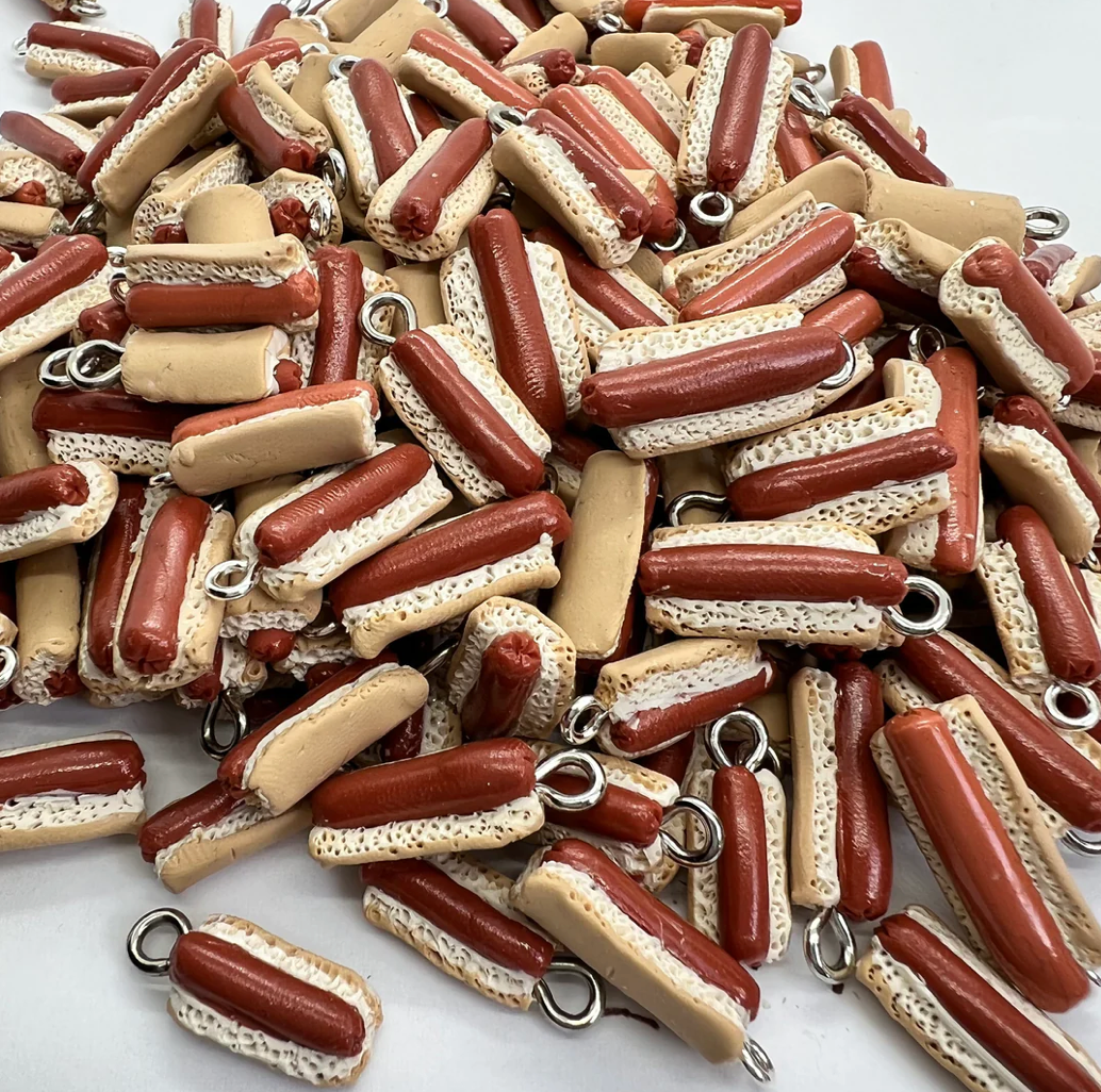 Hot Dog Earrings