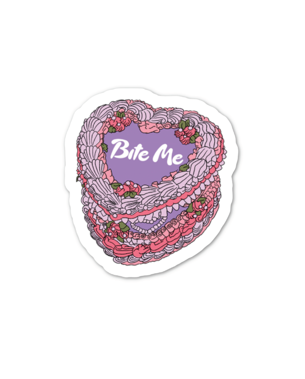 Bite Me Sticker