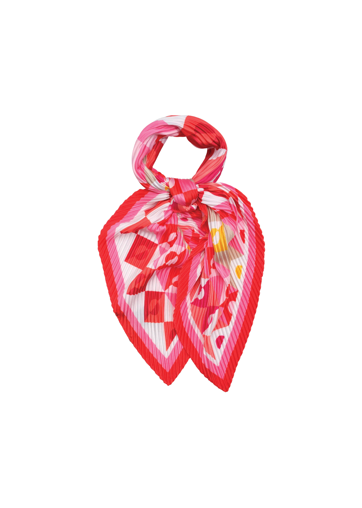 Mosaic Geo Pleated Diamond