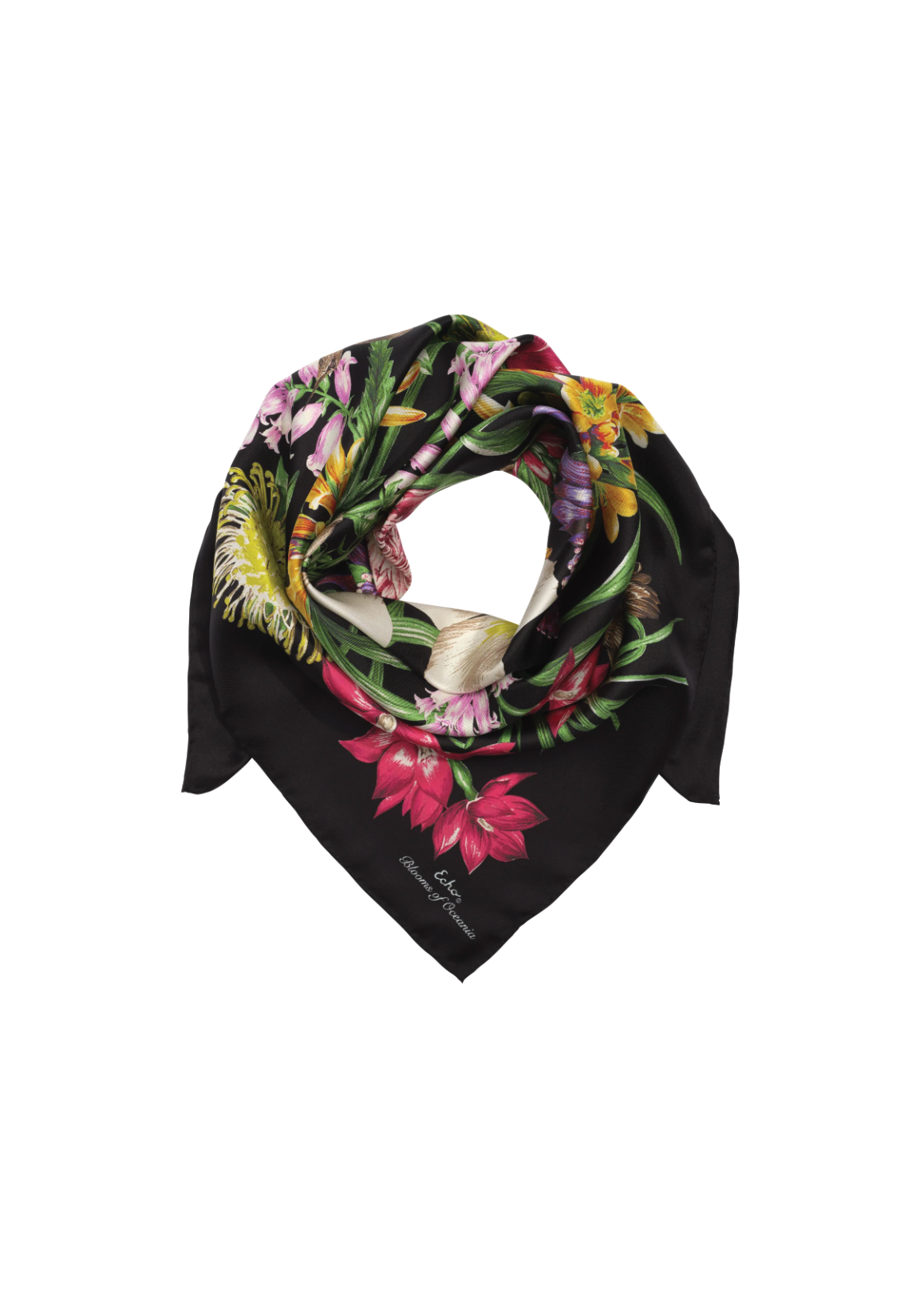 Blooms Of Oceania Silk Square