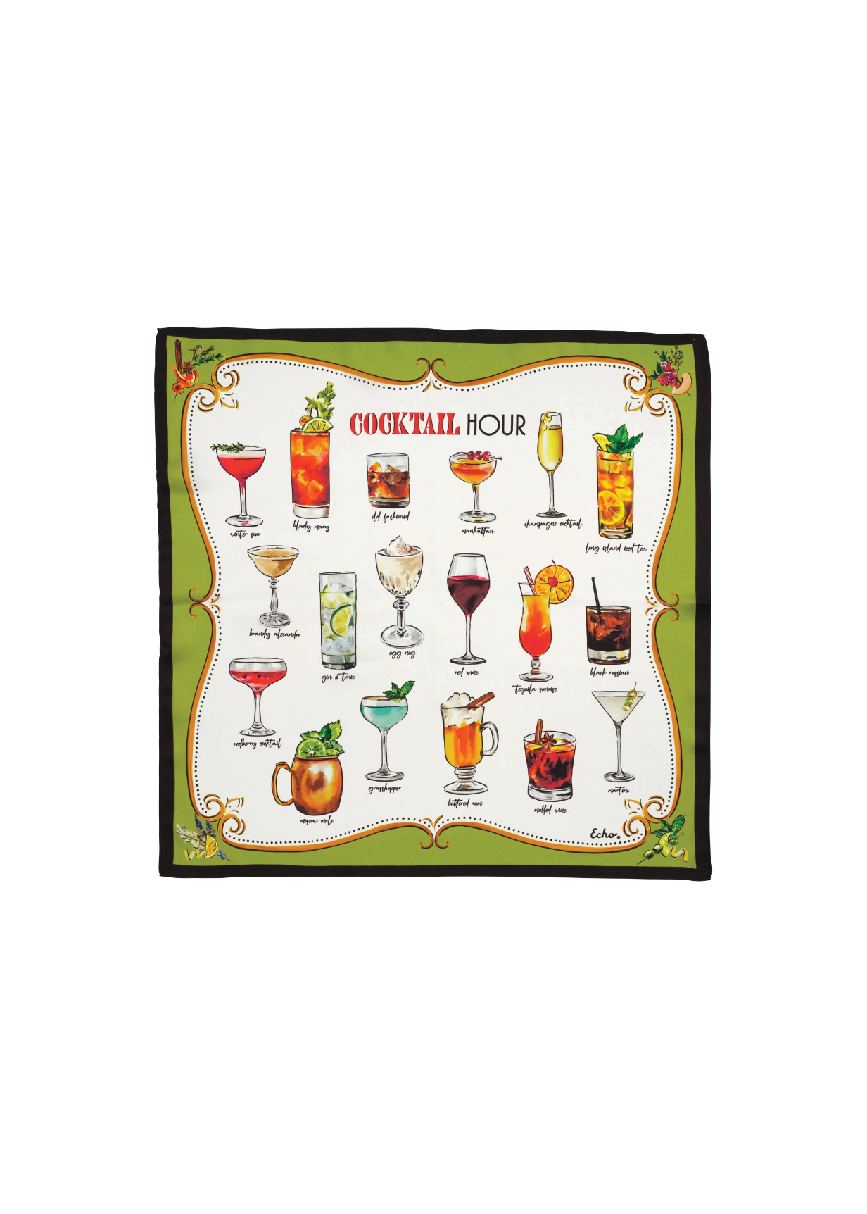Cocktail Hour Scarf