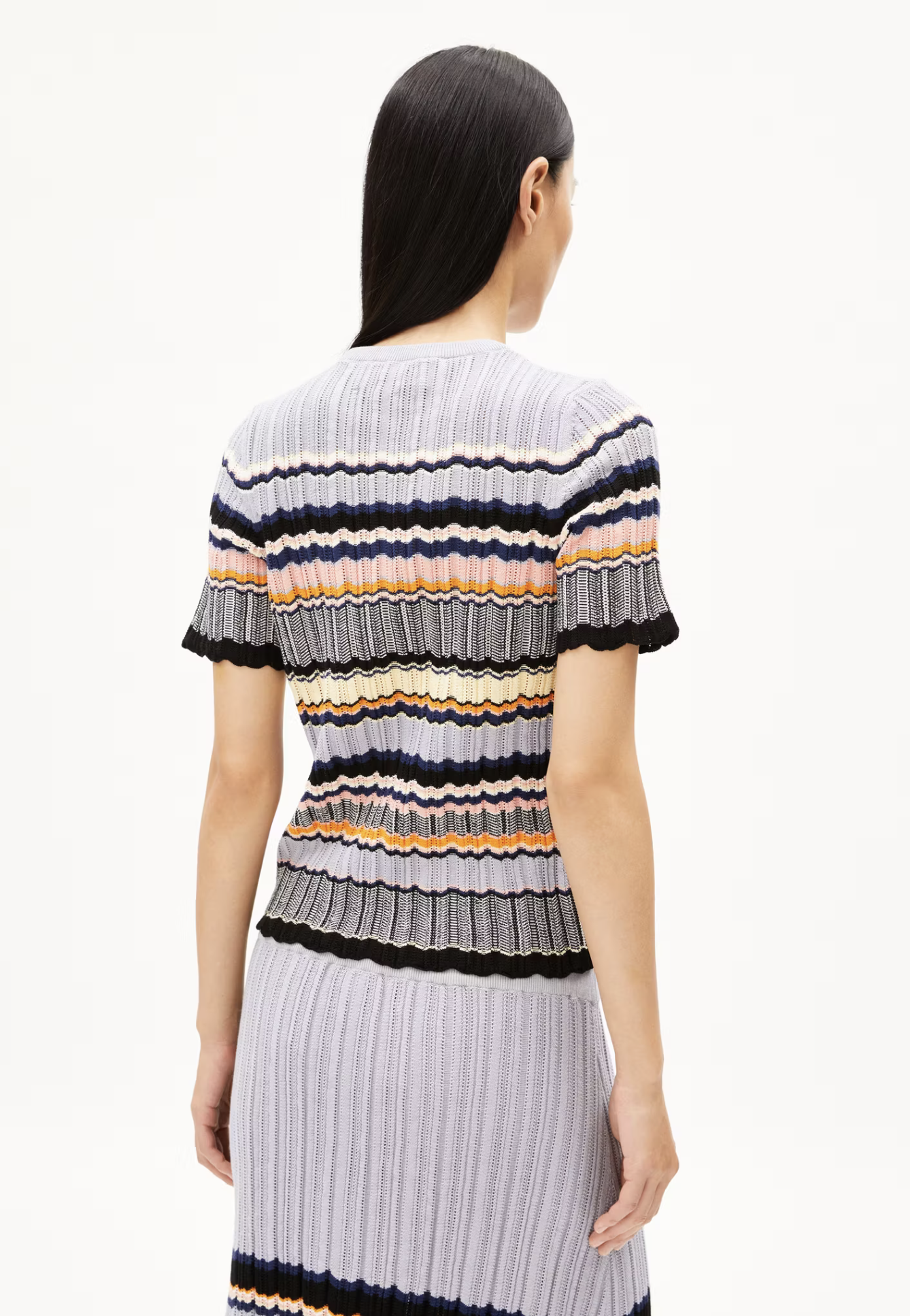 Maaya Stripes Knit Top