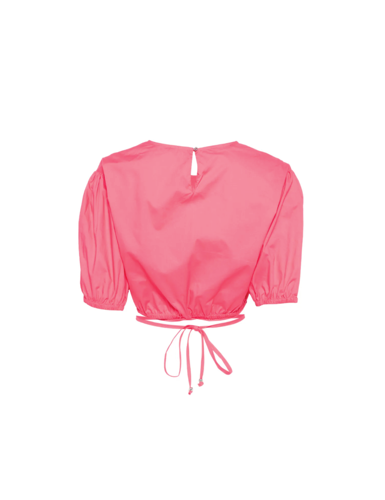 Cropped Poplin Top
