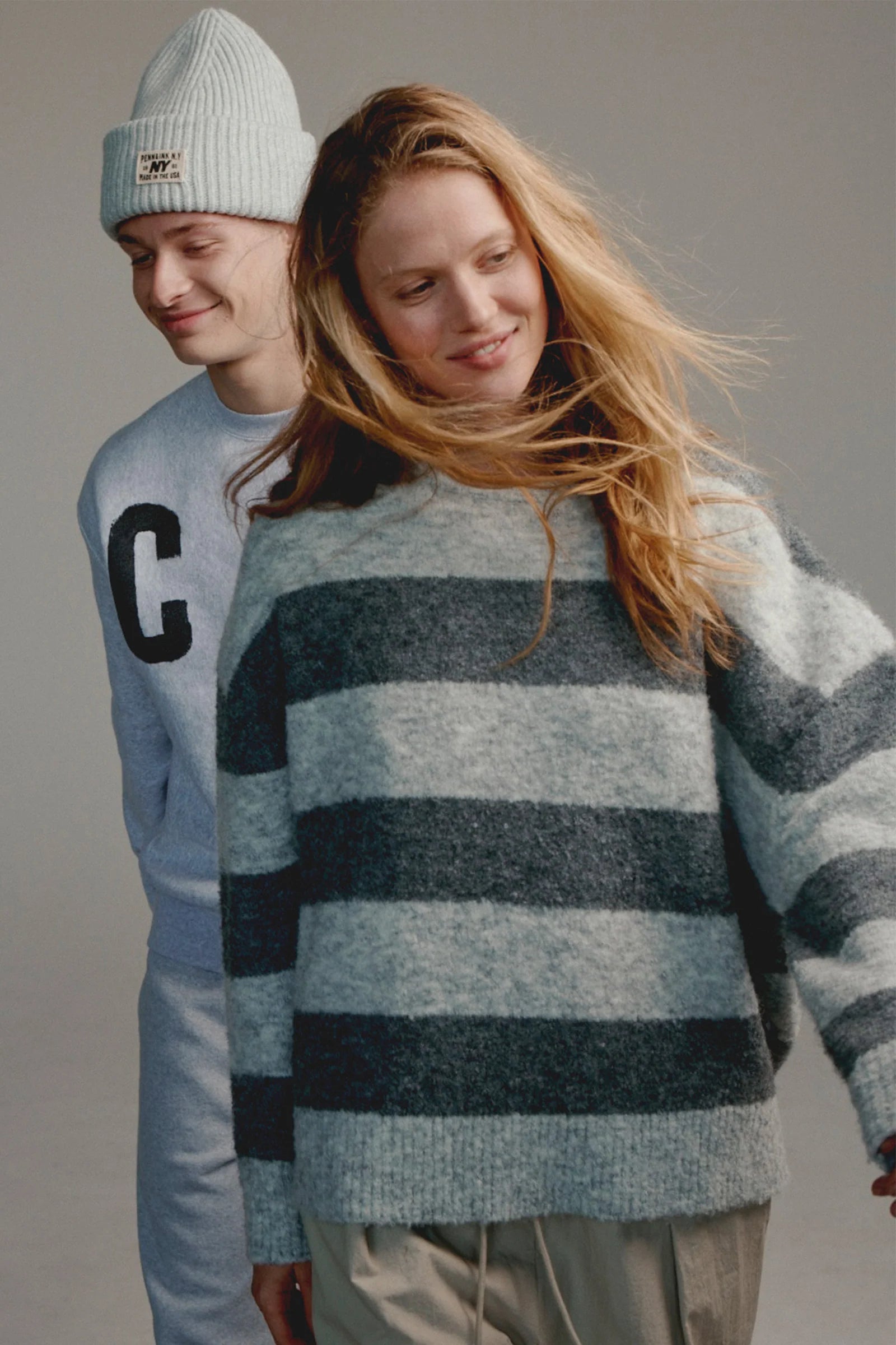 Striped Crew Jumper
