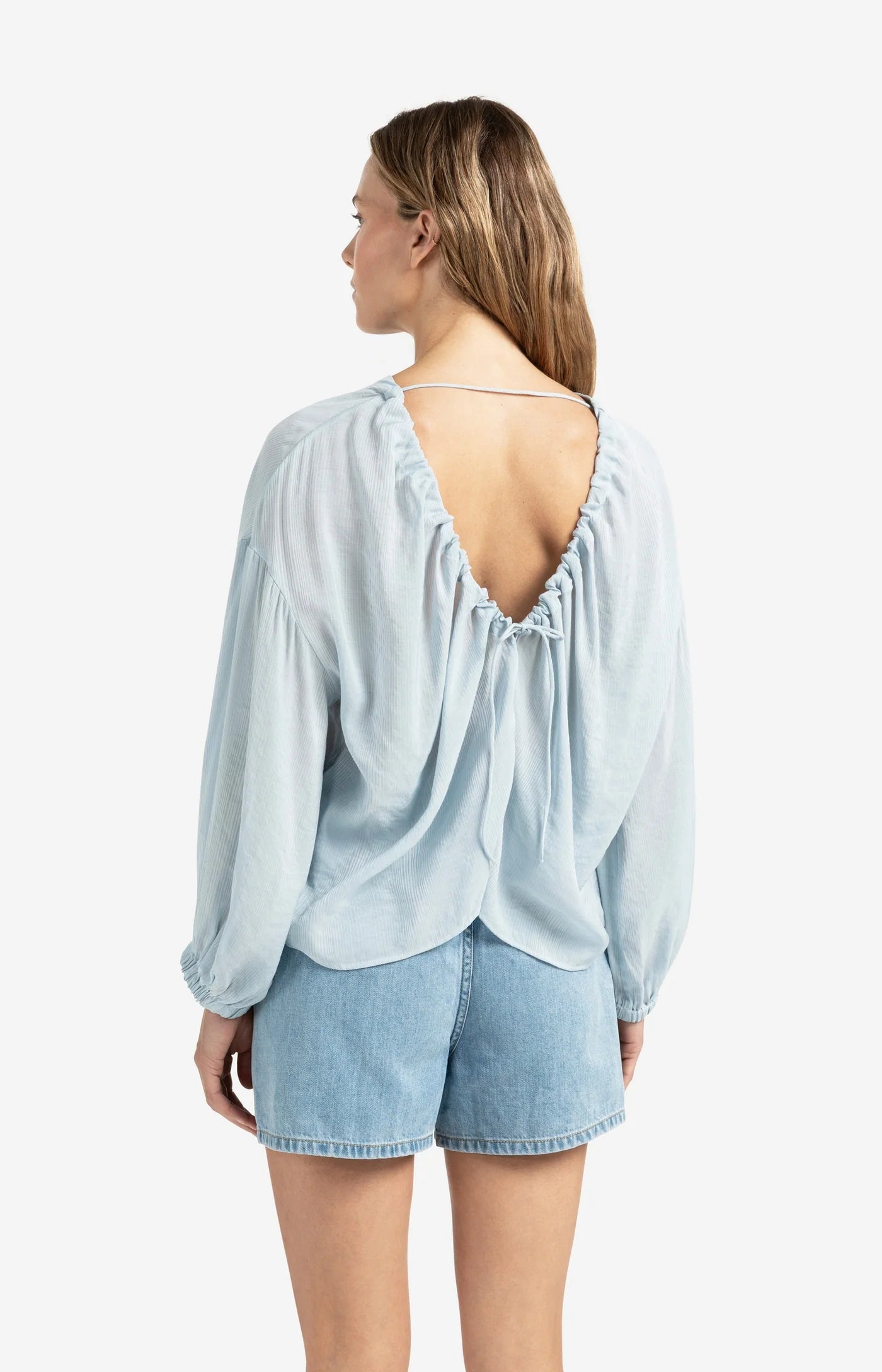 Flowy Crinkle Top