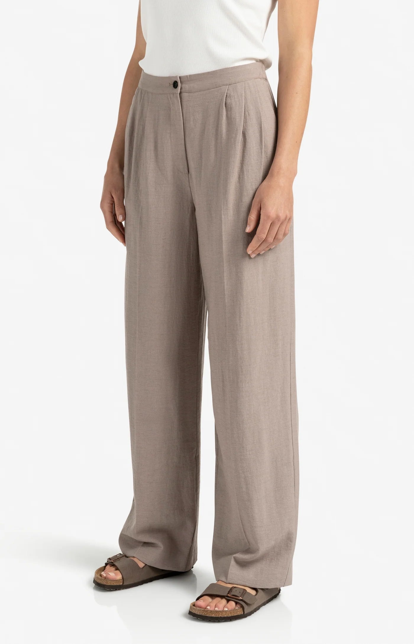 Structured Woven Trouser