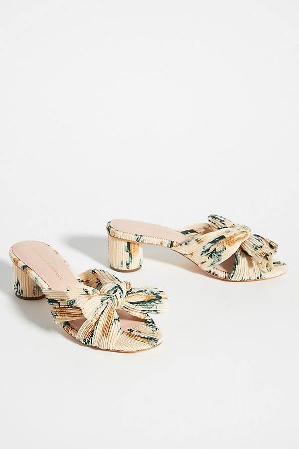 Emilia Pleated Knot Mule