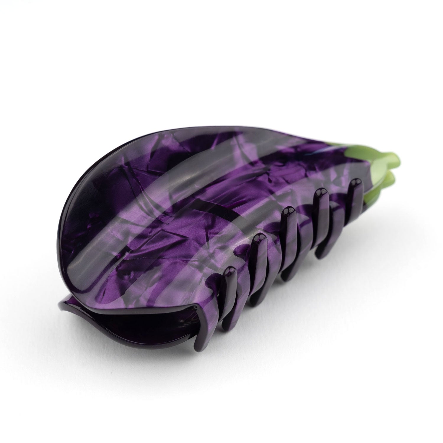 Eggplant Hair Claw