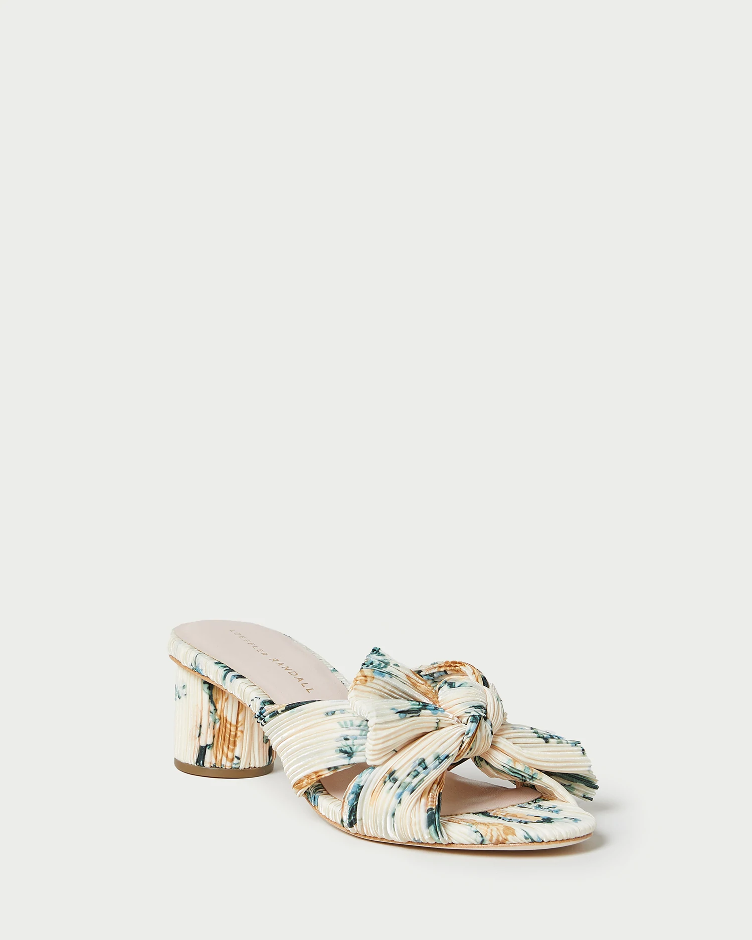 Emilia Pleated Knot Mule