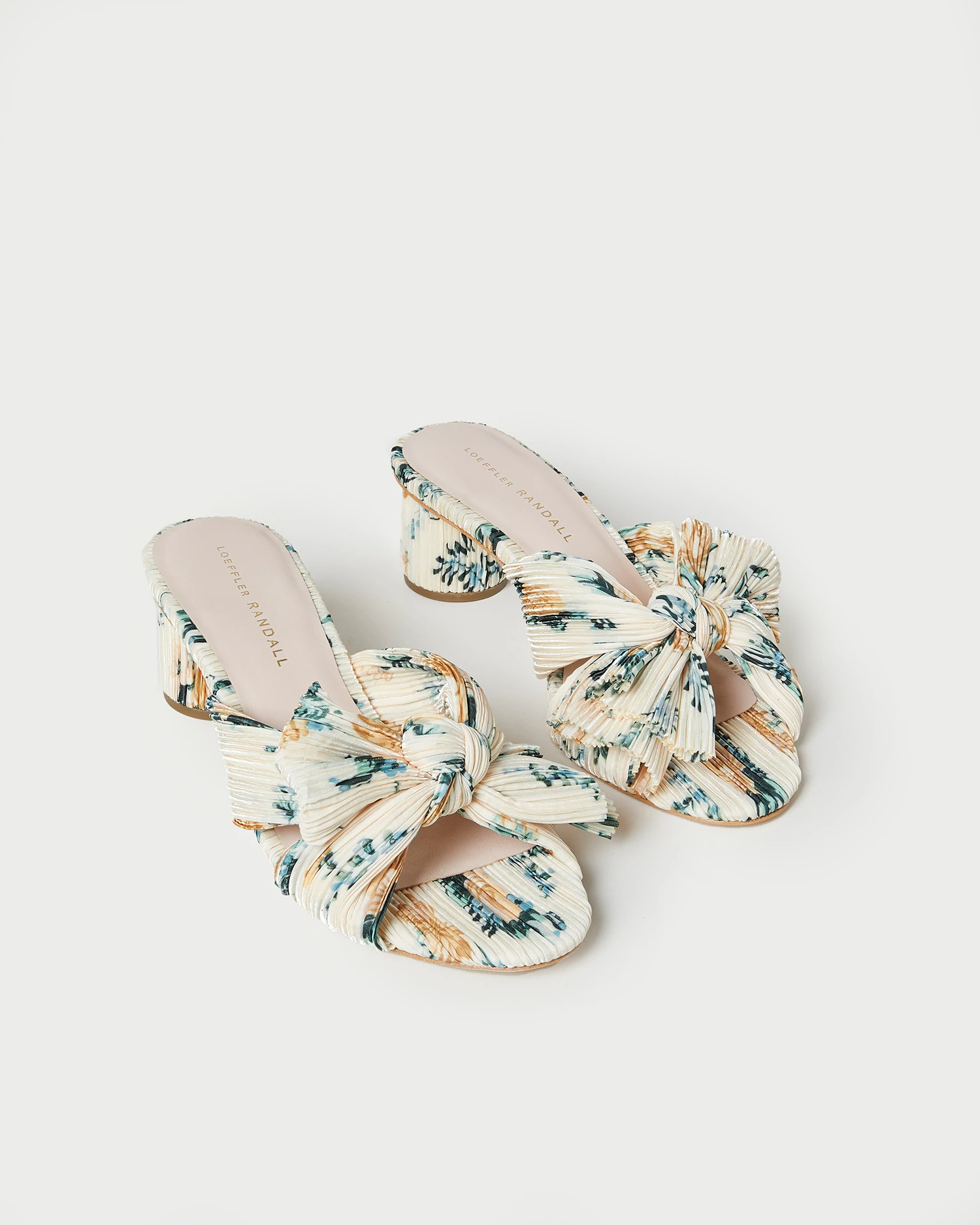 Emilia Pleated Knot Mule