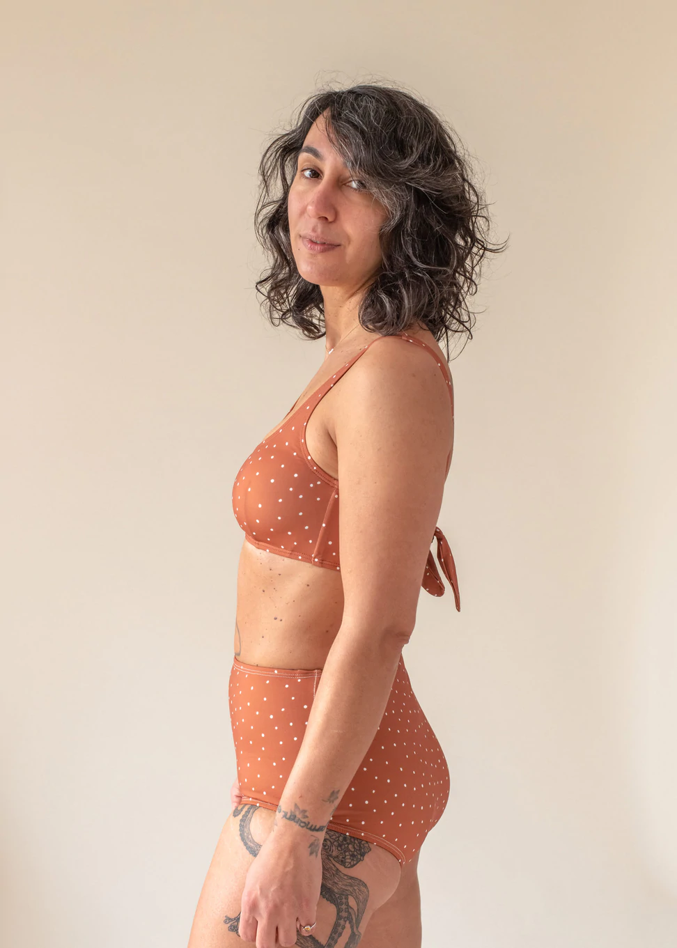 Lima Dots Bralette Bikini Top