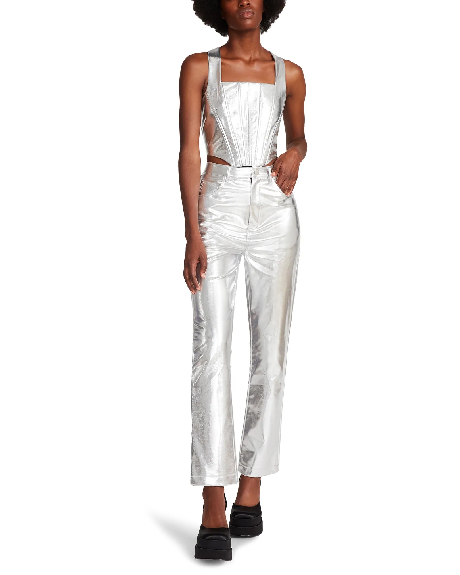 Josie Pant Silver