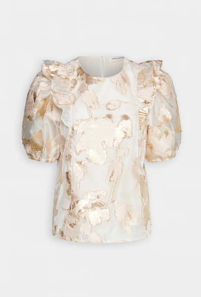 Gold Foil Blouse