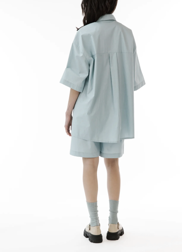 Chiara Boyfriend Shirt Paper Label Frock Toronto