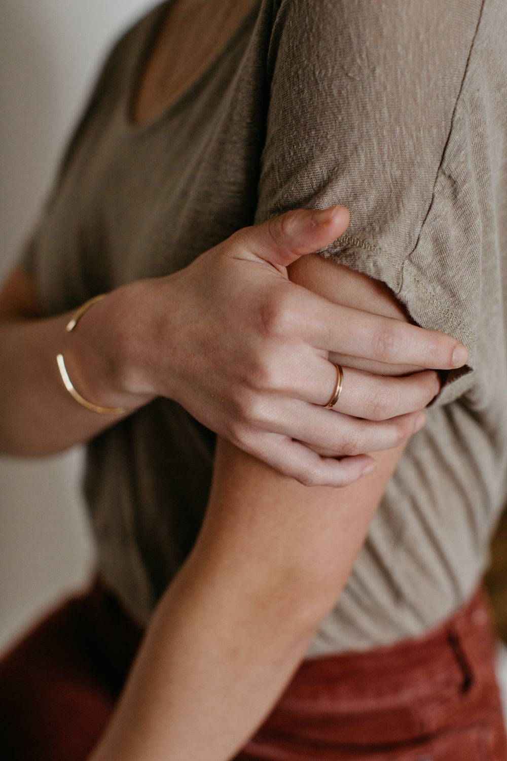 Plain Stacking Ring - Frock Toronto