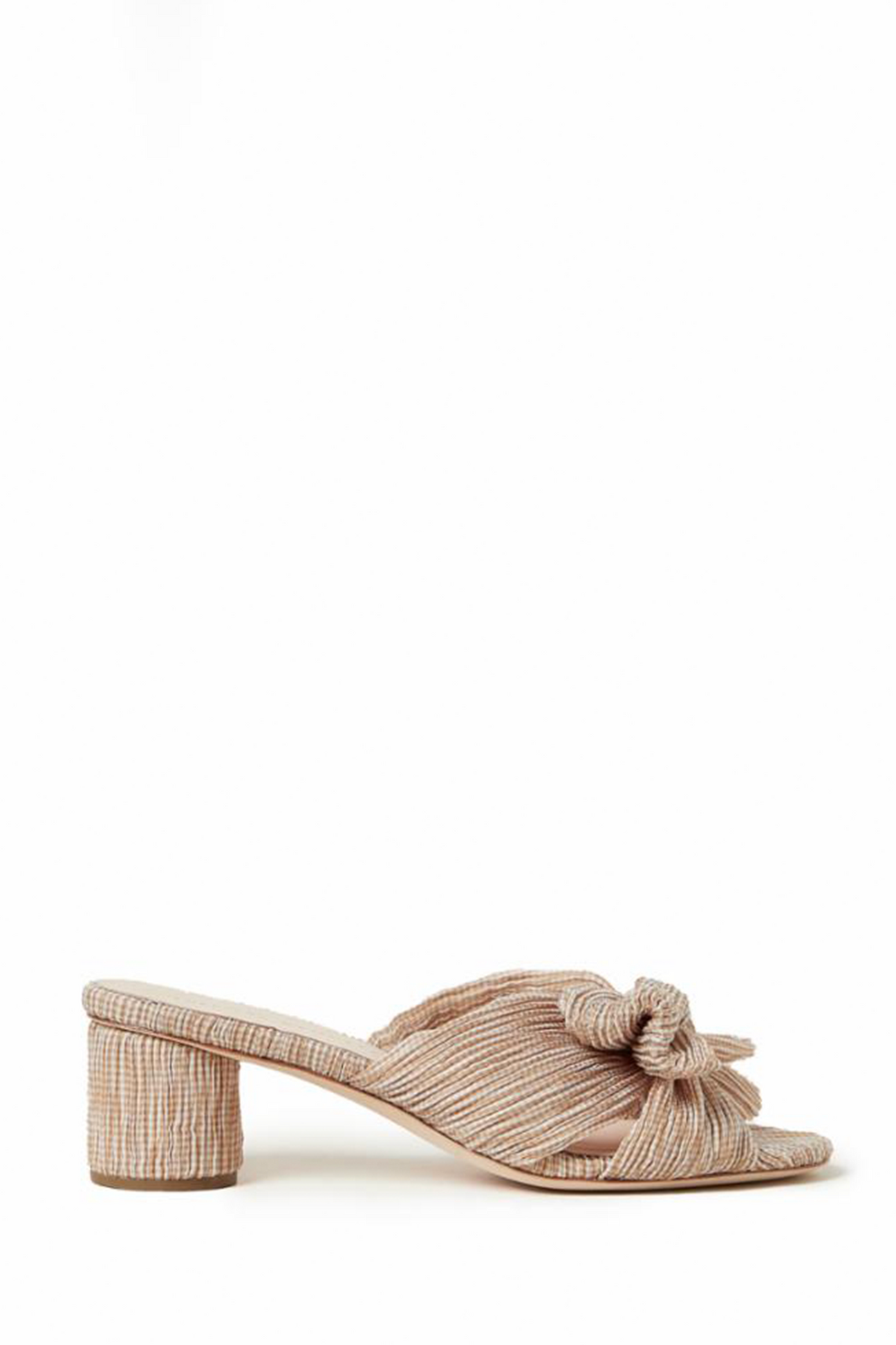 Emilia Pleated Knot Mule