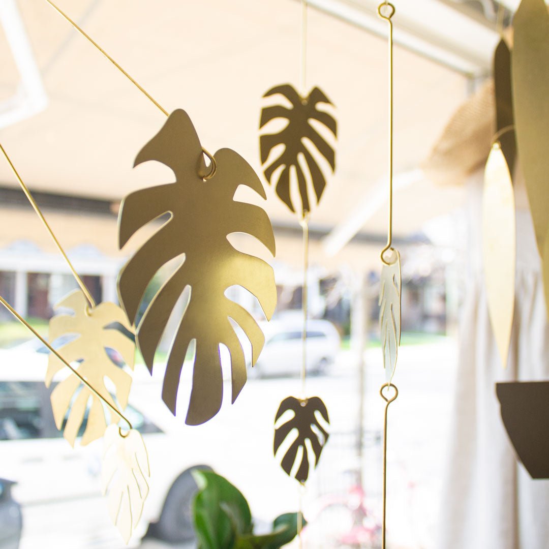 Monstera Vine Wall Hanging - Frock Toronto