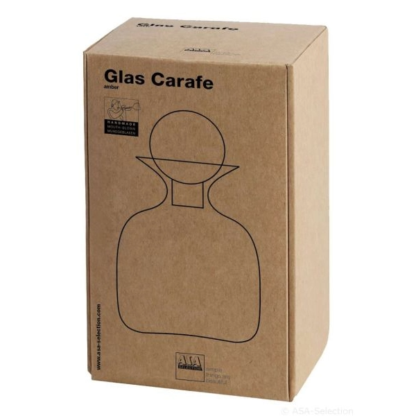 Sarabi Mouth Blown Square Carafe