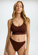 Blush - The Rib Crop Cami - Frock Toronto