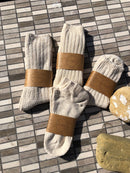 Organic Slub Cotton Socks