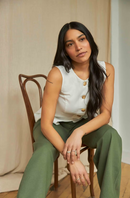 Modern Sunday - Longline Twill Vest - Frock Toronto