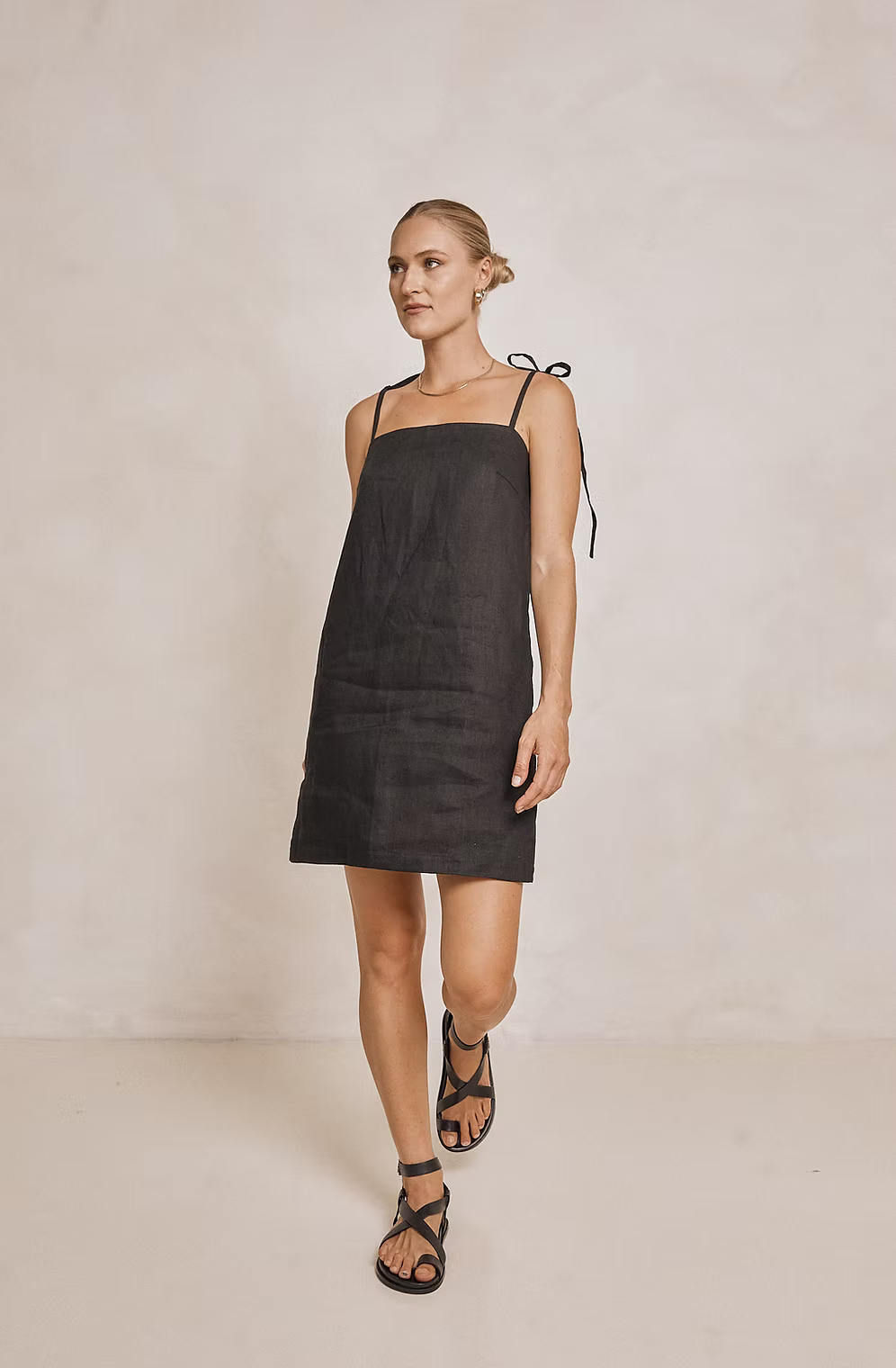 Modern Sunday - Tie Shoulder Sundress - Frock Toronto