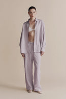 Silk Linen Oversized Shirt