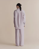 Silk Linen Drawstring Pants