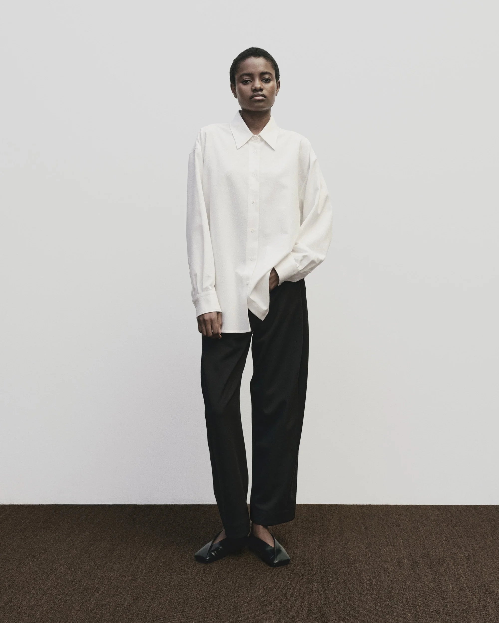 Textured Oversize Shirt - Frock Toronto