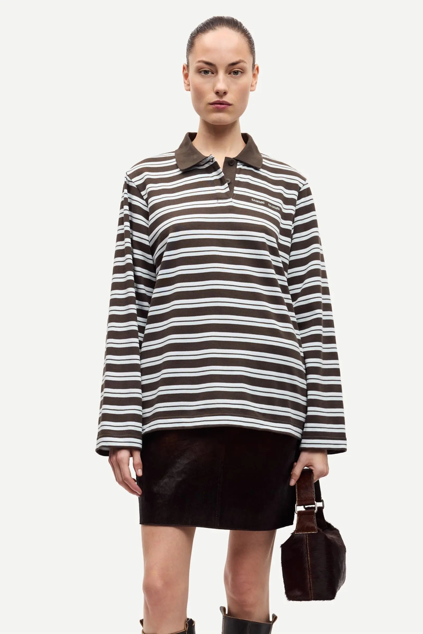 Sadover Long Sleeve Polo