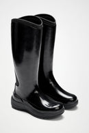 RAINS - The Dry Boots High Black Gloss - Frock Toronto